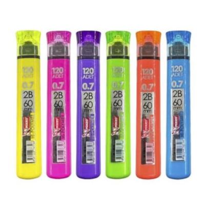 Mikro M-120N 60Mm Kalem Ucu Neon Min 0,7Mm 120'Li (Adet)