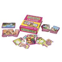 Diy Toy Flash Card Hayvanlar 2 Ve 3 Parçalı Tamamlama Kartları