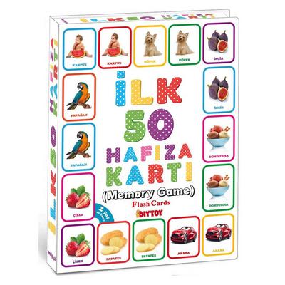 Diy Toy Flash Card İlk 50 Hafıza Kartı