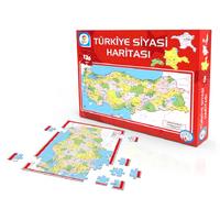 Laço Kids Puzzle 123 Parça Türkiye Haritası