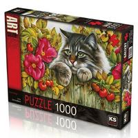 Ks Games 1000 Parça Puzzle 20504 Rose Hedge