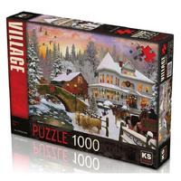 Ks Games 1000 Parça Puzzle 20542 Country Christmas