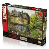 Ks Games 1000 Parça Puzzle 20543 Mansion Lake