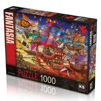 Ks Games 1000 Parça Puzzle 20571 The Flight