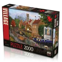 Ks Games 2000 Parça Puzzle 22509 Canal Living