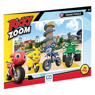 Ca Ricky Zoom Puzzle 35 Parça