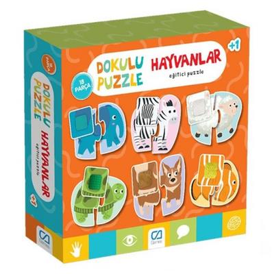 Ca Games Dokulu Puzzle Hayvanlar (Dokun Hisset)
