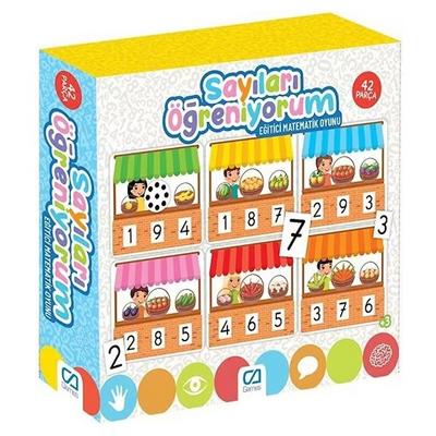 Ca Games Sayıları Öğreniyorum Eğitici Matematik Oyunu 42 Parça