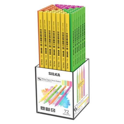 Silka Tetra Kurşun Kalem 72'Li Paket