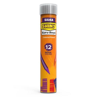 Silka Kaly Shiny Kuru Boya Metal Tüp 12 Renk Tam Boy