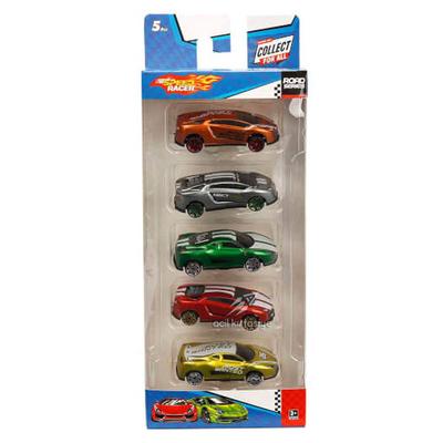 Speed Racer Metal Oyuncak Araba Seti 5'Li