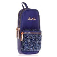 Kaukko Bright Junior Bag Kalem Çantası K2469 Taşlı Lacivert