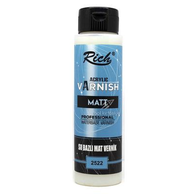 Rich Professional Kokusuz Su Bazlı Mat Vernik 500Cc