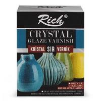 Rich Crystal Glaze Varnish Kristal Sır Vernik Set 60Cc