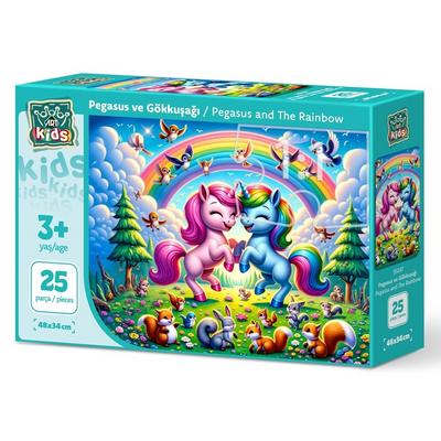 Art Puzzle 25 Parça Yapboz 35037 Pegasus Ve Gökkuşağı