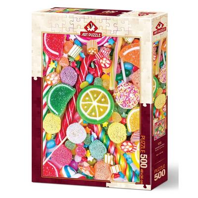 Art Puzzle 500 Parça Yapboz 5101 Renkli Şekerler