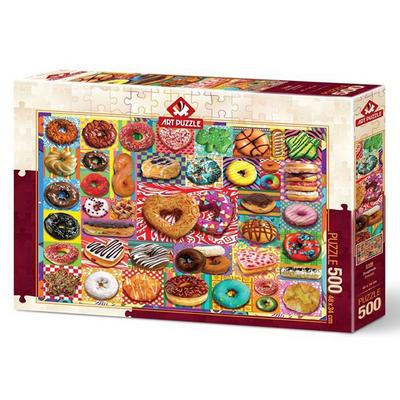 Art Puzzle 500 Parça Yapboz 5108 Donutlar