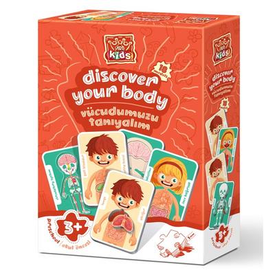 Art Kids Vücudumuzu Tanıyalım Eğitici Puzzle