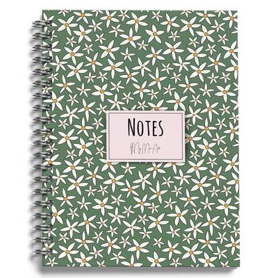 My Mia Art Mıa-001 Sert Kapaklı Spiralli Defter 17X24 192 Sayfa Çizgili Starflower-Big