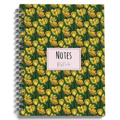 My Mia Art Mıa-002 Sert Kapaklı Spiralli Defter 14X20 192 Sayfa Çizgili Magnolia-Midi