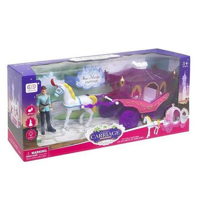 Canem Ss100a/B Işıklı Sesli Prenses Atlı Araba