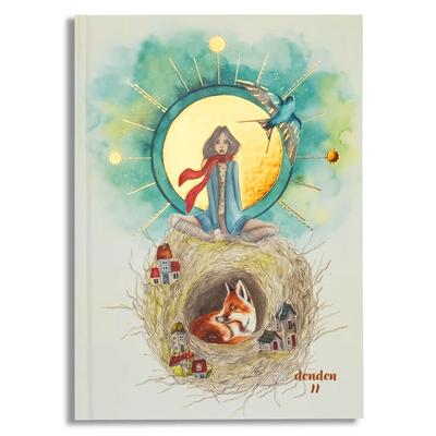 Denden Dd-006 Yuva Sert Kapaklı Defter 17X24 192 Sayfa Çizgili