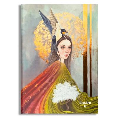 Denden Dd-006 Kalp Atışı Sert Kapaklı Defter 17X24 192 Sayfa Çizgili