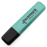 Penmark Fosforlu İşaretleme Kalemi Simli Metalik Yeşil