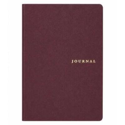 Victoria's Journals 126-2802 Smyth Flexy Esnek Defter 14X20 Çizgisiz Bordo