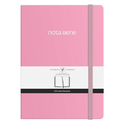 Victoria's Journals Premium Nota Bene 15X21 Defter Çizgili Pembe