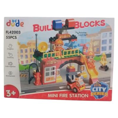 Dude City Series Fl42003 Monte Edilebilir Yapı Seti 55 Parça