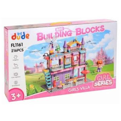 Dude Girl Series Fl1161 Monte Edilebilir Yapı Seti 216 Parça