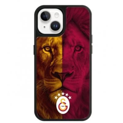 Galatasaray 25040 Telefon Kılıfı 15 5 Yıldız Parçalı Aslan