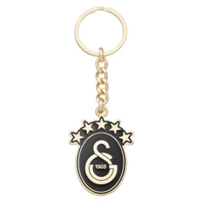 Galatasaray 24003 5 Yıldız Siyah Gold Metal Anahtarlık