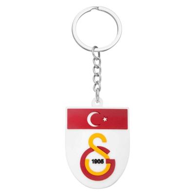 Galatasaray 26008 Bayrak Arma Silikon Anahtarlık