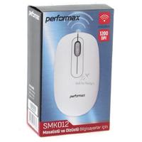 Performax Smk012 Kablosuz Usb Mouse Beyaz