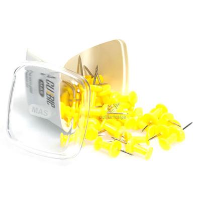 Mas Cubbie 1262 Renkli Harita Çivisi Sarı