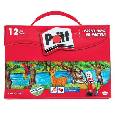 Pritt Pastel Boya Plastik Çantalı 12 Renk