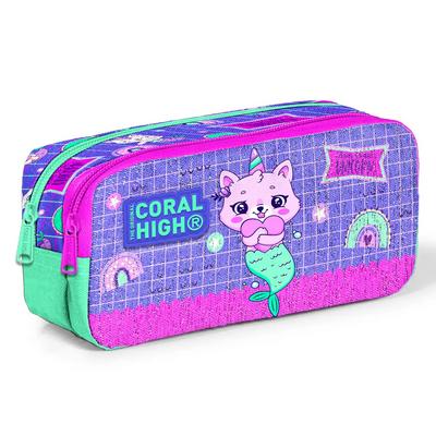 Coral High 12051 Kalem Çantası 2 Bölmeli