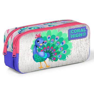 Coral High 12060 Kalem Çantası 2 Bölmeli