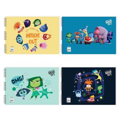 Ters Yüz Spiralli Resim Defteri 25X35cm 15 Yaprak (Adet)