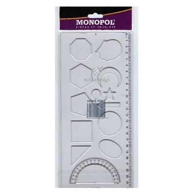Monopol Şekilli Şablon