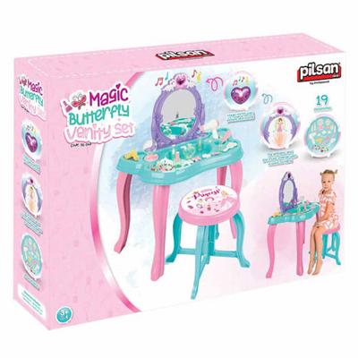 Pilsan Sihirli Kelebek Makyaj Masası Pembe