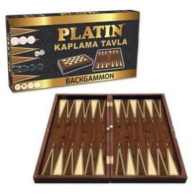 Star Platin Kaplama Tavla Büyük Boy