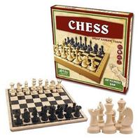 Star Chess Ahşap Tablalı Satranç Takımı