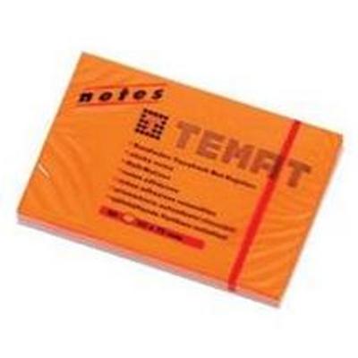 Temat Yapışkanlı Not Kağıdı 50X75mm 80'Li Turuncu