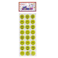 Ticon Sticker Puffy Kabartma Etiket 348864 Gülen Yüz
