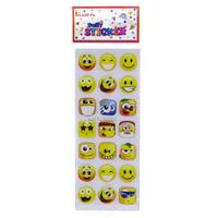 Ticon Sticker Puffy Kabartma Etiket 348867 Gülen Yüz