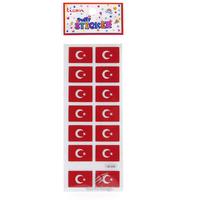 Ticon Sticker Puffy Kabartma Etiket 348959 Bayrak