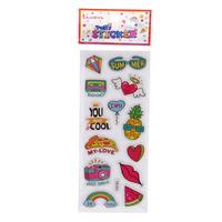 Ticon Sticker Puffy Kabartma Etiket 389471 Summer
